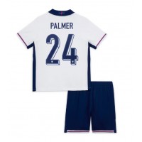 England Cole Palmer #24 Heimtrikotsatz Kinder EM 2024 Kurzarm (+ Kurze Hosen)